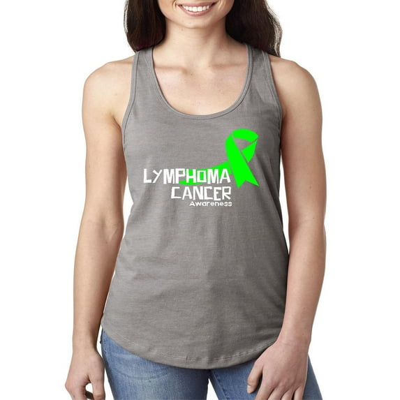 NIB - Women's Racerback Tank Top - Lymphoma Cancer