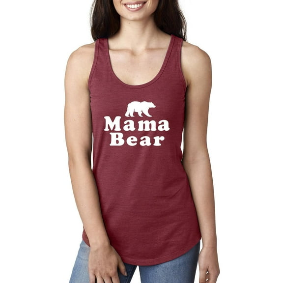 NIB - Women's Racerback Tank Top - Mama Bear