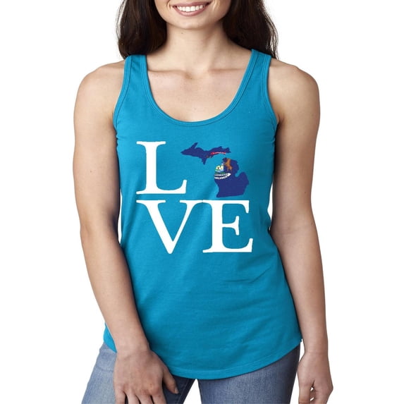 NIB - Women's Racerback Tank Top - Michigan