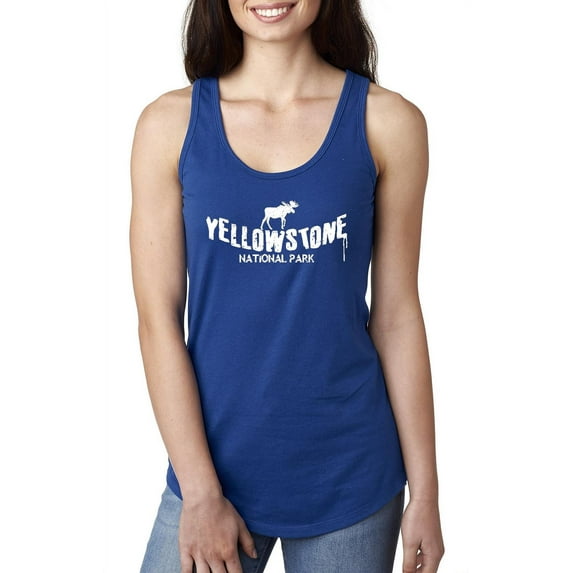 NIB - Women's Racerback Tank Top - National Park Yellowstone