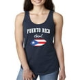 thumbnail image 1 of NIB - Women's Racerback Tank Top - Puerto Rico Girl, 1 of 5