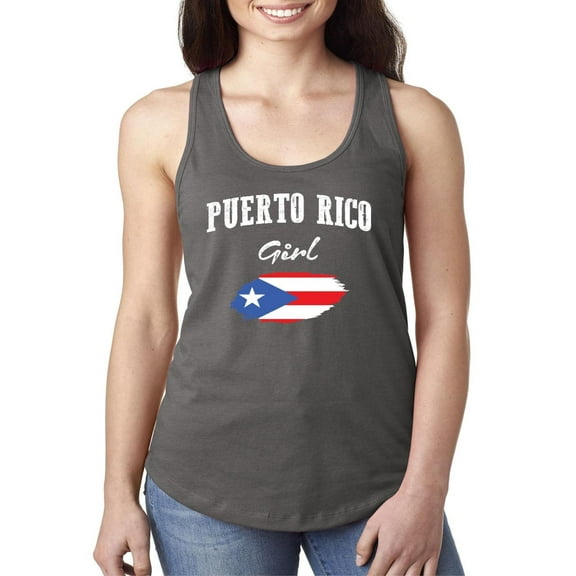 NIB - Women's Racerback Tank Top - Puerto Rico Girl