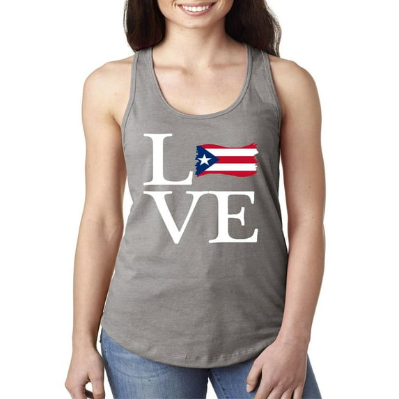 NIB - Women's Racerback Tank Top - Puerto Rico