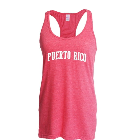 NIB - Women's Racerback Tank Top - Puerto Rico
