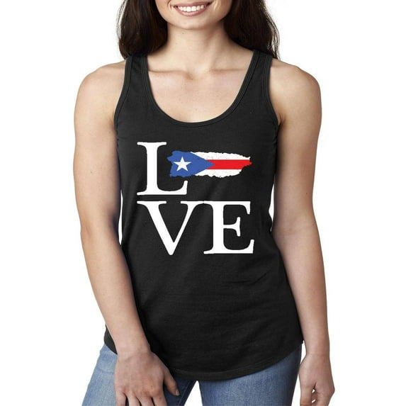 NIB - Women's Racerback Tank Top - Puerto Rico