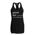 thumbnail image 1 of NIB - Women's Racerback Tank Top - Queen Bee I Call, 1 of 5