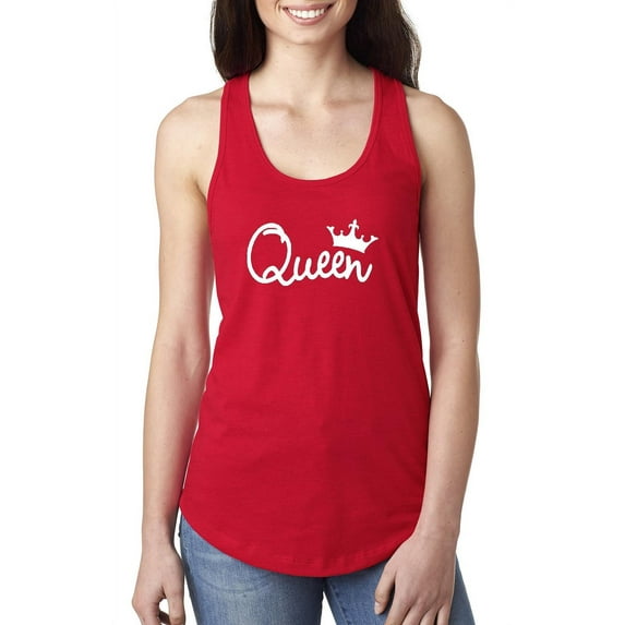 NIB - Women's Racerback Tank Top - Queen Crown