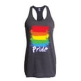 thumbnail image 1 of NIB - Women's Racerback Tank Top - Rainbow Pride, 1 of 5
