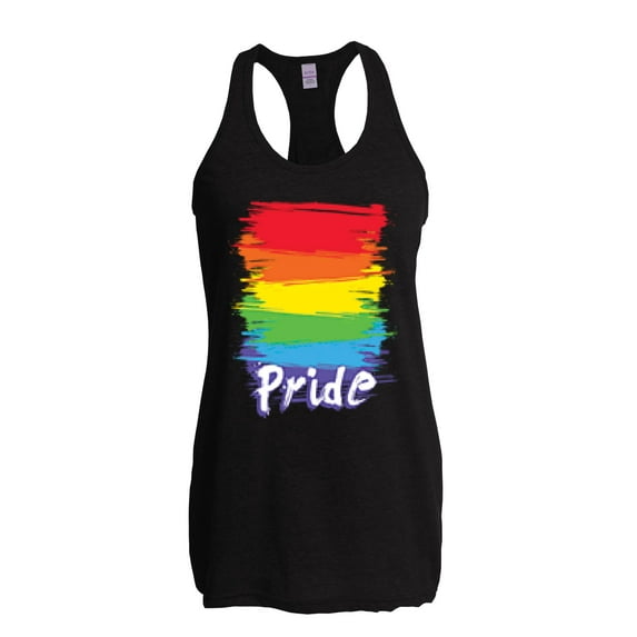 NIB - Women's Racerback Tank Top - Rainbow Pride