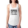 thumbnail image 1 of NIB - Women's Racerback Tank Top - Running Late is My Cardio, 1 of 5