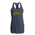 thumbnail image 1 of NIB - Women's Racerback Tank Top - Softball Play Hard or Go Home, 1 of 5