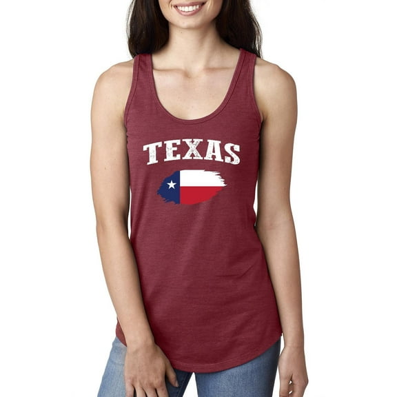NIB - Women's Racerback Tank Top - Texas Flag