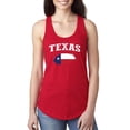 thumbnail image 1 of NIB - Women's Racerback Tank Top - Texas Flag, 1 of 5