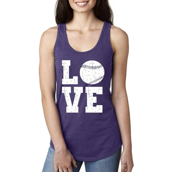 NIB - Women's Racerback Tank Top, up to Women Size 2XL - Baseball