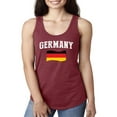 thumbnail image 1 of NIB - Women's Racerback Tank Top - Germany Flag, 1 of 3