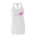 thumbnail image 1 of NIB - Women's Racerback Tank Top, up to Women Size 2XL - Horses Where My Heart Is, 1 of 2