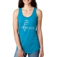 thumbnail image 1 of NIB - Women's Racerback Tank Top, up to Women Size 2XL - Keep Calm Ok Not That Calm, 1 of 5