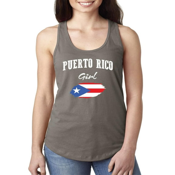 NIB - Women's Racerback Tank Top - Puerto Rico Girl