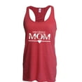 thumbnail image 1 of NIB - Women's Racerback Tank Top - Softball Mom, 1 of 5
