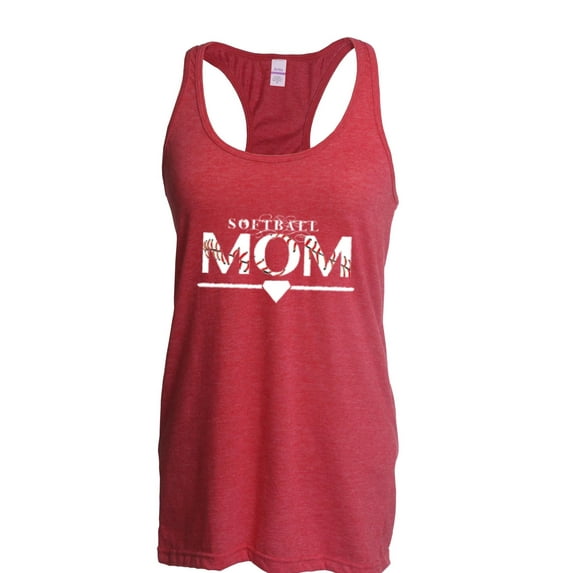 NIB - Women's Racerback Tank Top - Softball Mom