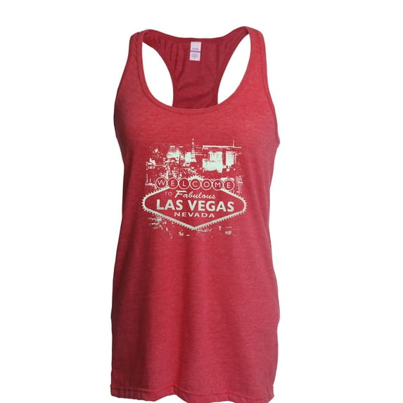 NIB - Women's Racerback Tank Top - Welcome to Las Vegas Nevada