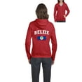 thumbnail image 1 of NIB - Women's Sweatshirt Full-Zip Pullover - Belize Flag, 1 of 5