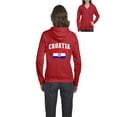 thumbnail image 1 of NIB - Women's Sweatshirt Full-Zip Pullover - Croatia Flag, 1 of 5