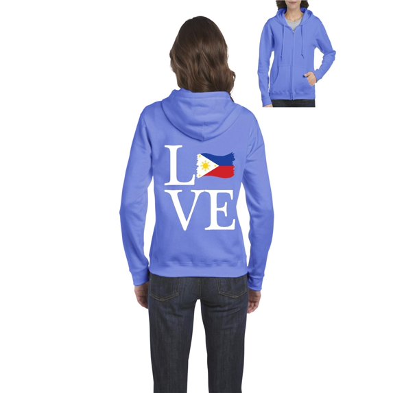 NIB - Women's Sweatshirt Full-Zip Pullover - Philippines