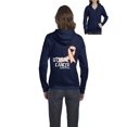 thumbnail image 1 of NIB - Women's Sweatshirt Full-Zip Pullover - Uterine Cancer, 1 of 5