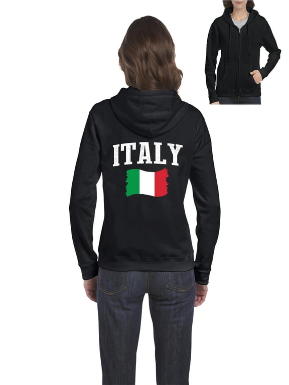 - Women's Sweatshirt Full-Zip Pullover, up to Women Size 3XL - Italy