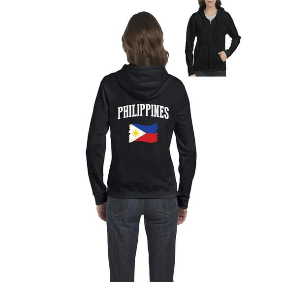 NIB - Women's Sweatshirt Full-Zip Pullover - Philippines