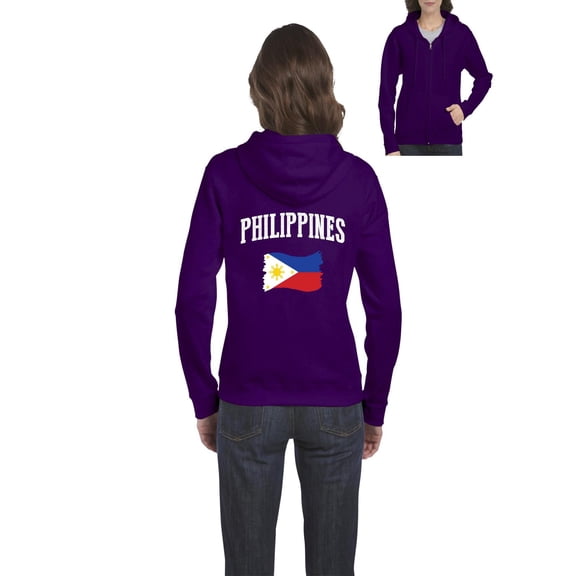 NIB - Women's Sweatshirt Full-Zip Pullover - Philippines