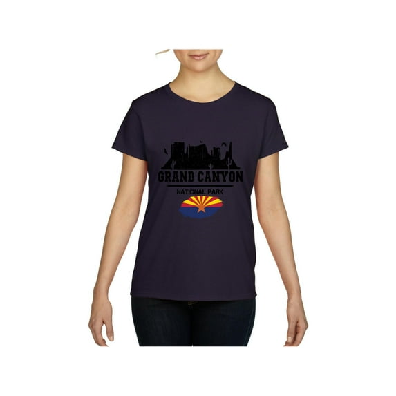 NIB - Women's T-Shirt Short Sleeve - Arizona Grand Canyon National Park