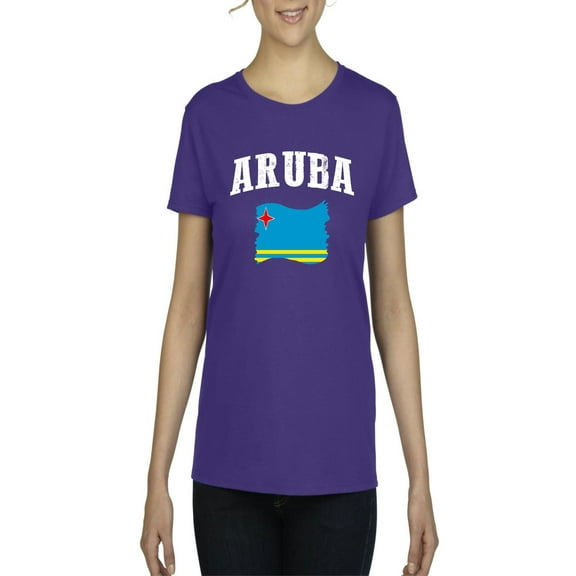NIB - Women's T-Shirt Short Sleeve - Aruba