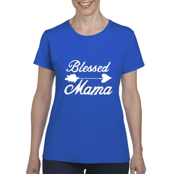 NIB - Women's T-Shirt Short Sleeve - Blessed Mama