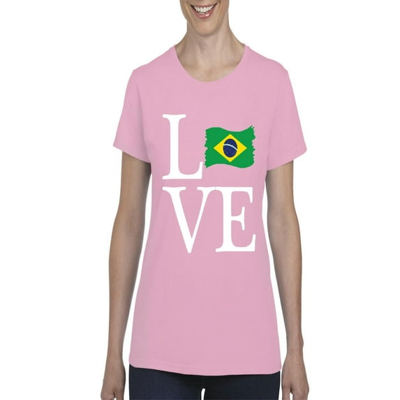 NIB - Women's T-Shirt Short Sleeve - Brazil