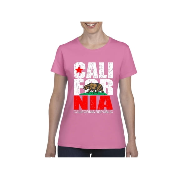 NIB - Women's T-Shirt Short Sleeve - California Cali