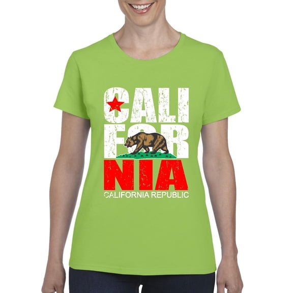 NIB - Women's T-Shirt Short Sleeve - California Cali