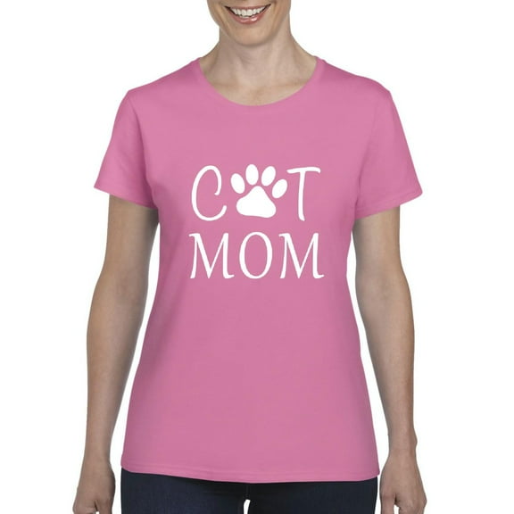 NIB - Women's T-Shirt Short Sleeve - Cat Mom