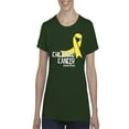 thumbnail image 1 of NIB - Women's T-Shirt Short Sleeve - Childhood Cancer, 1 of 5