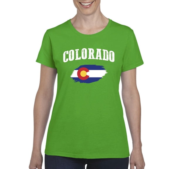 NIB - Women's T-Shirt Short Sleeve - Colorado Flag