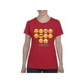 thumbnail image 1 of NIB - Women's T-Shirt Short Sleeve - Emoji Entourage, 1 of 5