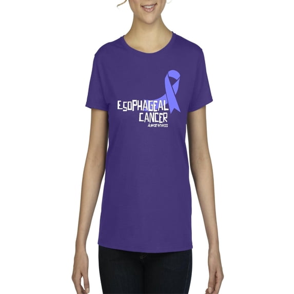 NIB - Women's T-Shirt Short Sleeve - Esophageal Cancer