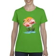 thumbnail image 1 of NIB - Women's T-Shirt Short Sleeve - Flamingo, 1 of 5
