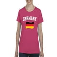 thumbnail image 1 of NIB - Women's T-Shirt Short Sleeve - Germany Flag, 1 of 5