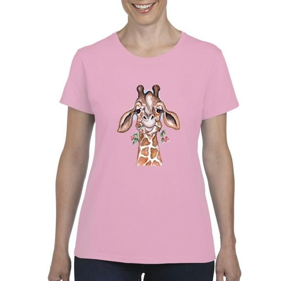 NIB - Women's T-Shirt Short Sleeve - Giraffe