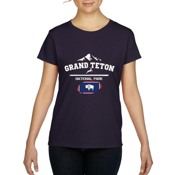 NIB - Women's T-Shirt Short Sleeve - Grand Teton National Park