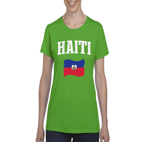 NIB - Women's T-Shirt Short Sleeve - Haiti