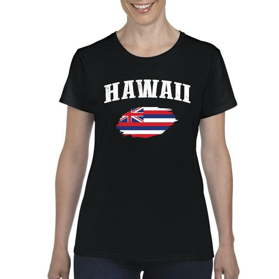 NIB - Women's T-Shirt Short Sleeve - Hawaii Flag