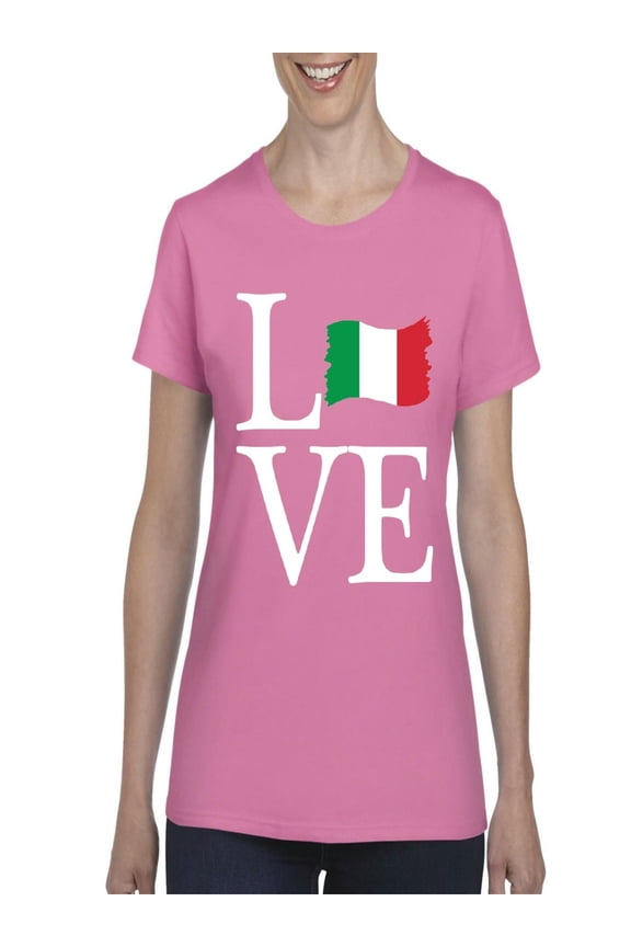 - Women's T-Shirt Short Sleeve - Italy